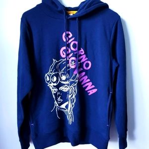 NWT Jojo's Bizarre Adventure JJBA Golden Wind Giorno Giovanna Anime Manga Hoodie